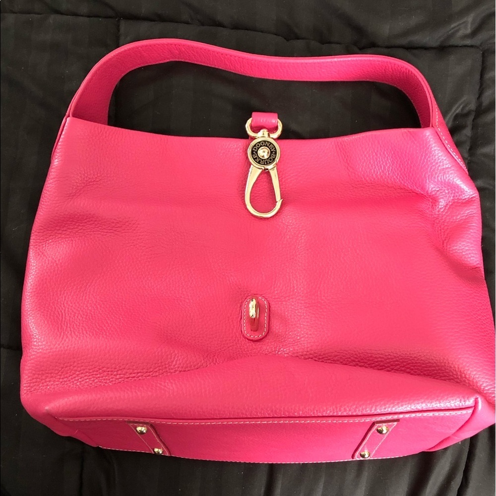 Dooney & Bourke Logo Lock Shoulder Bag